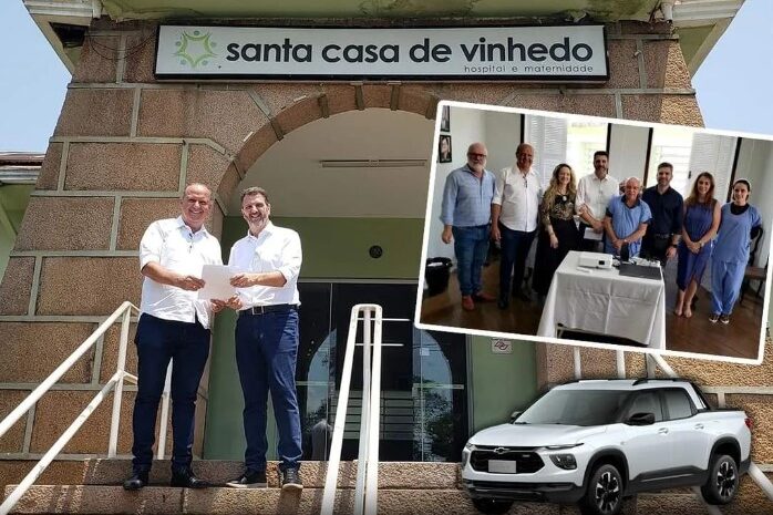  RUBENS NUNES DESTINA VERBA PARA COMPRA DE VEÍCULO PELA SANTA CASA DE VINHEDO