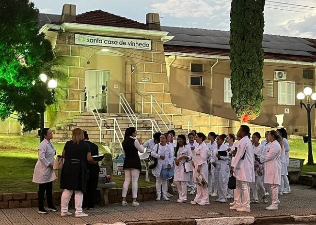  SANTA CASA REFORÇA VÍNCULO COM ESCOLAS TÉCNICAS DE ENFERMAGEM