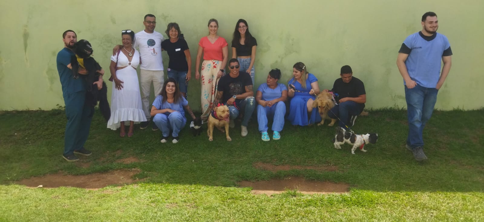  CÃES FRANCISCO, TEREZA, GAIA, OLIVER E PHOEBE GARANTEM O SUCESSO DA PET TERAPIA DA SANTA CASA DE VINHEDO