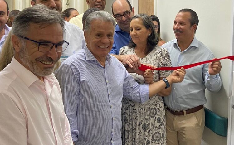  PREFEITO DR. DARIO, VEREADORES E PROVEDOR INAUGURAM NOVOS QUARTOS DA SANTA CASA DE VINHEDO