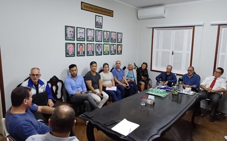  MEMBROS DO CONSEG VISITAM A SANTA CASA E CONFEREM MELHORIAS NO HOSPITAL