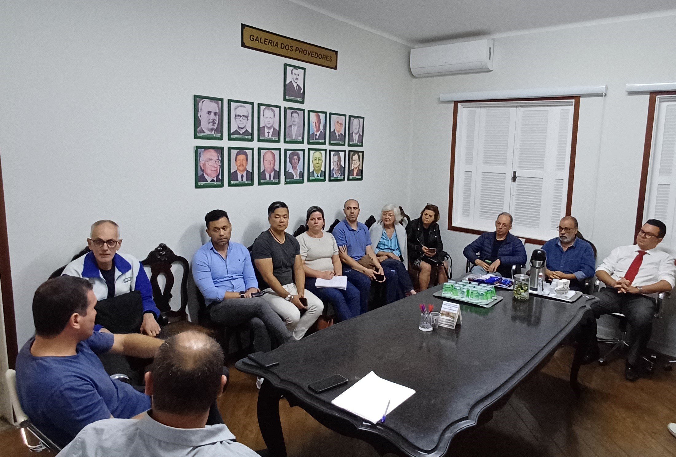  MEMBROS DO CONSEG VISITAM A SANTA CASA E CONFEREM MELHORIAS NO HOSPITAL