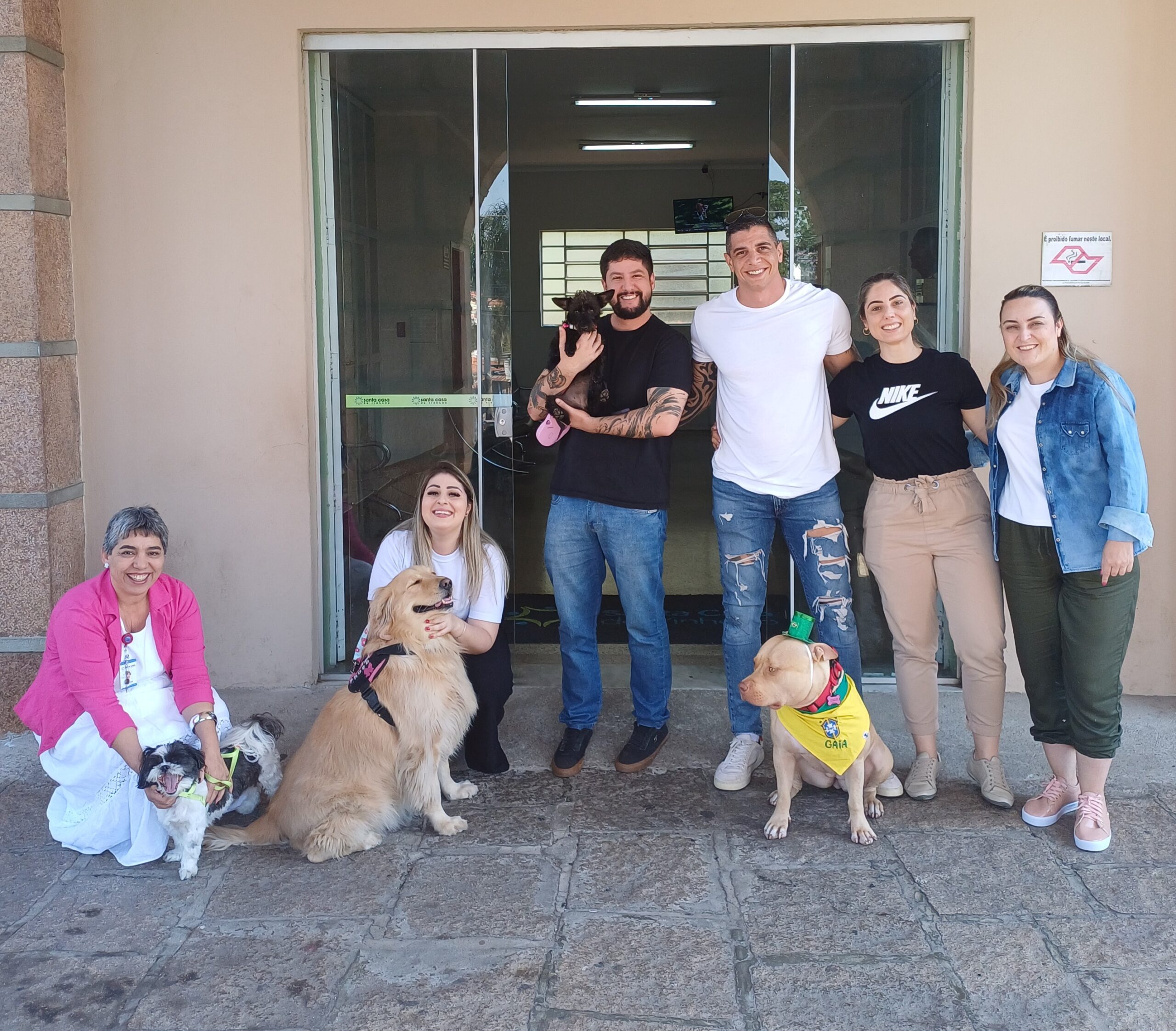  QUATRO ‘VISITANTES’ ANIMAM PACIENTES DA SANTA CASA NESTE DOMINGO