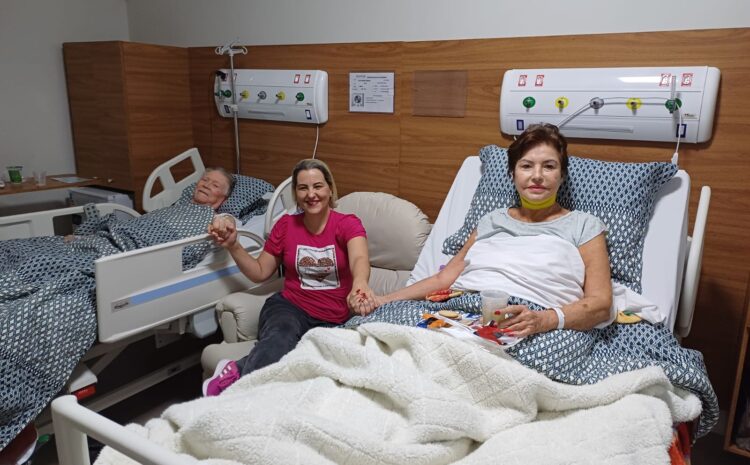  CASADOS HÁ 61 ANOS, CACILDA E ELOY SE RECUPERAM NO MESMO QUARTO DA SANTA CASA