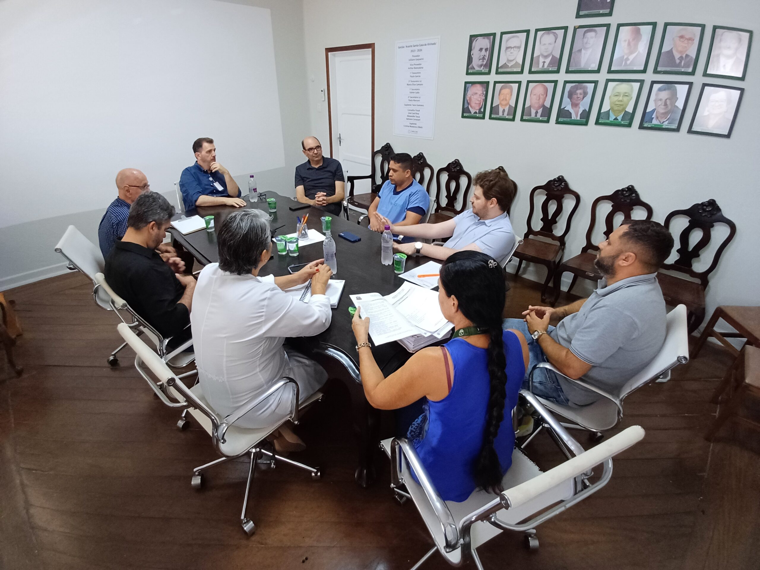  PROVEDORIA E COLABORADORES DA SANTA CASA FAZEM 1ª REUNIÃO COM PREFEITURA PARA DISCUTIR AMPLIAÇÃO DA UTI