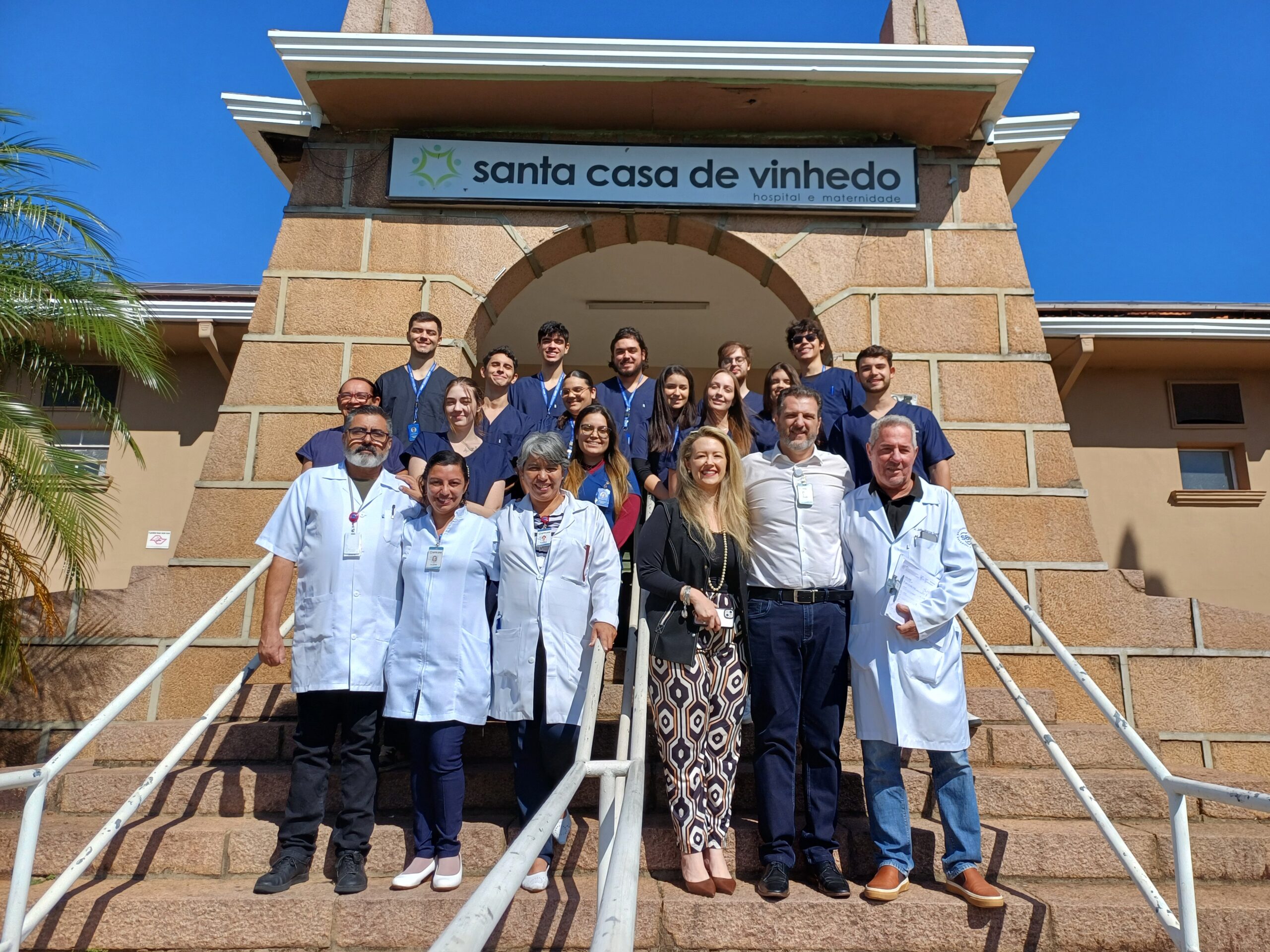  SANTA CASA DE VINHEDO RECEBE NOVA TURMA DE ESTUDANTES DO 4º ANO DE MEDICINA DA UNIP