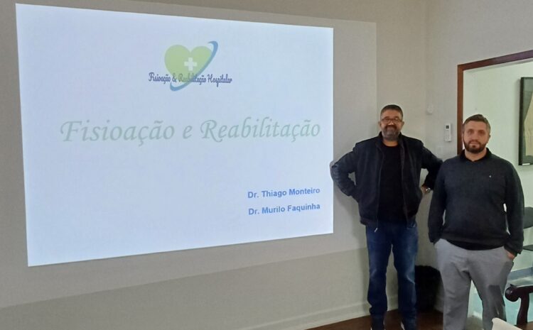  FISIOTERAPEUTAS DA SANTA CASA DE VINHEDO FAZEM PALESTRA SOBRE ‘OXIGENOTERAPIA’